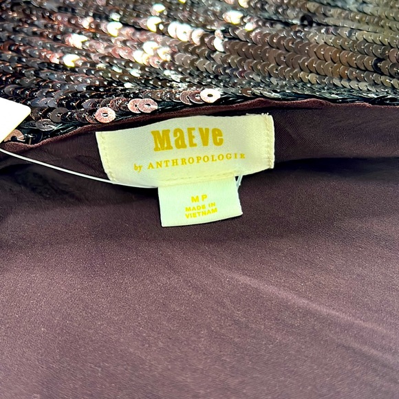 Anthropologie Maeve Sequined Midi Dress in Petite Medium - Picture 9 of 12